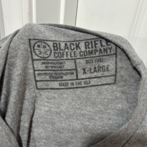 Black Rifle Coffee Company Gray T-Shirt - Picture 4 of 4